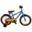 Bicicletă copii Volare Nerf 21675 Black/Blue (16")