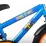 Bicicletă copii Volare Nerf 21675 Black/Blue (16")