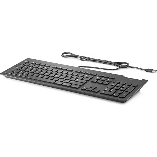 Tastatură cu fir HP Business Slim Smartcard Keyboard (Z9H48AA) Black