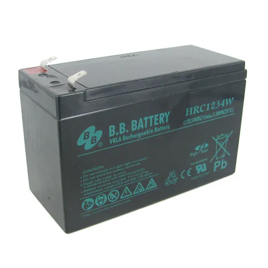Аккумулятор для резервного питания BB Battery HRC1234W, 12 В 8.5 Ач