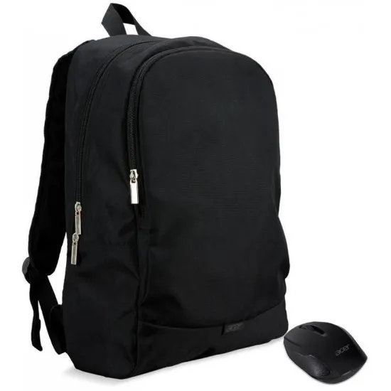 Rucsac pentru laptop Acer Laptop Starter Kit 15.6 + Wireless mouse 15.6" (NP.ACC11.029)