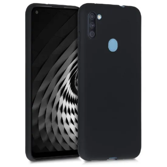 Чехол Helmet Leather Texture для Samsung Galaxy A11, Black