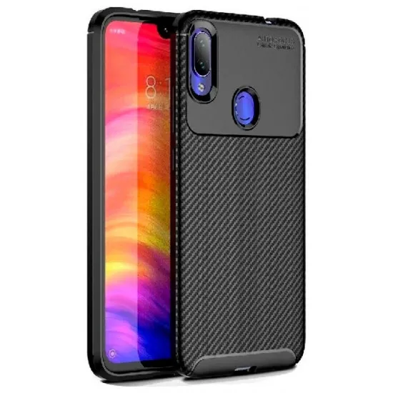 Чехол Helmet Leather Texture для Xiaomi Redmi 8A, Black