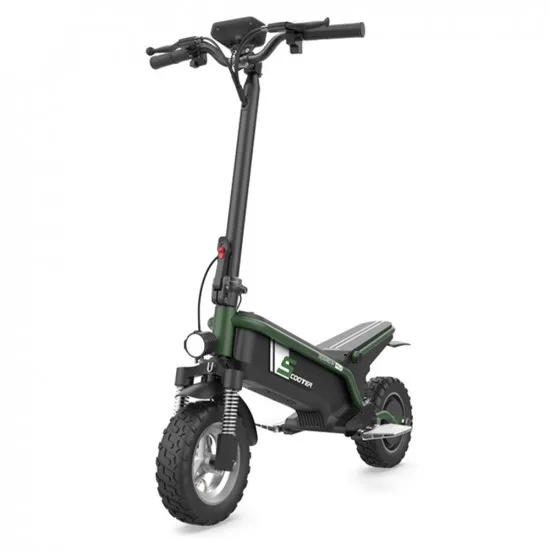 Электросамокат PXID Electric Scooter F1, Gray/Green