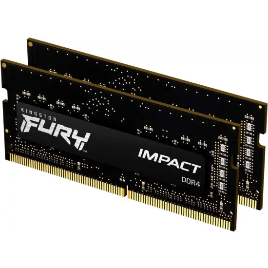 Module de memorie DDR4 16GB (2x8) Kingston FURY Impact KF432S20IBK2/16 (SO-DIMM/3200 MHz)