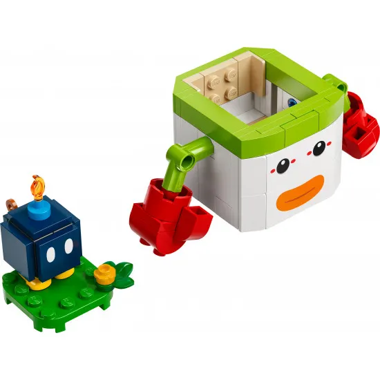 Lego Super Mario 71396 Конструктор Клоуномобиль Боузера-младшего