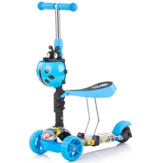 Trotinetă Chipolino Kiddy Evo DSKIE0212CG Colorful/Graffiti