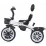 Tricicleta Chipolino Matrix 360 Matrix 360 TRKMT0222PL Platinum