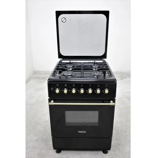 Aragaz standart Vesta GC-E6060i/RBL/EUR NG Black