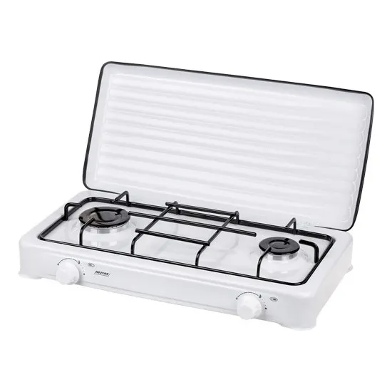 Plită de masă cu gaz MPM SMILE-KN-02/1K, White