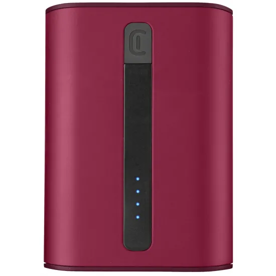 Power bank 10000 mAh Cellularline Thunder, Red