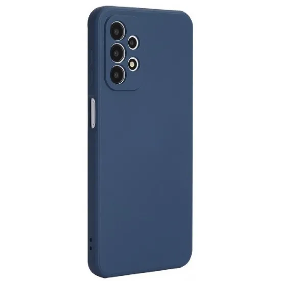 Husă Helmet Liquid Silicone pentru Samsung Galaxy A23, Blue