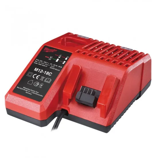 Ã?ncÄ?rcÄ?tor acumulator Milwaukee M12-18C (4932352959)