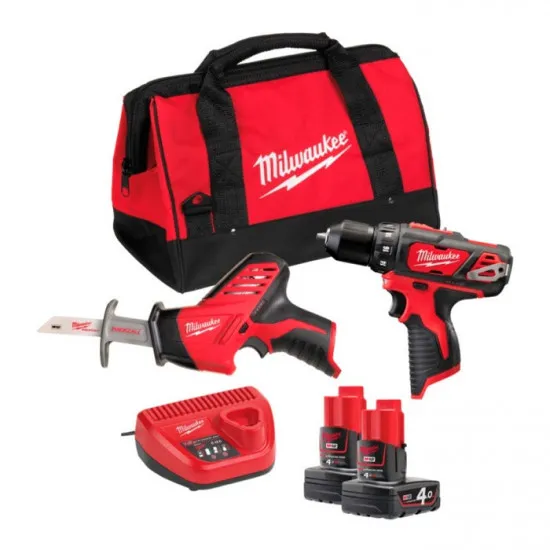 Set Milwaukee M12 BPP2C-402B (4933441230)