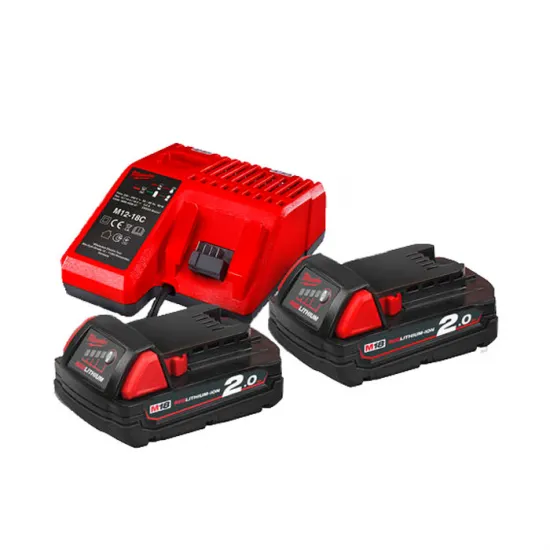 Set acumulator și încărcător Milwaukee M18NRG-20 (4933459213)