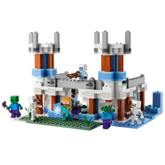 Lego Minecraft 21186 Конструктор MC Ледяной замок