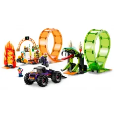 Lego City 60339 Конструктор Трюковая арена Двойная петля Lego City 60339 Конструктор Трюковая арена Двойная петля