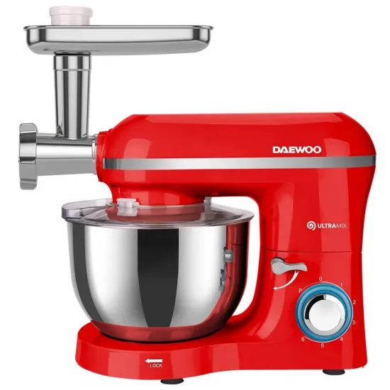 Комбайн кухонный Daewoo DHM200MGR Red (2000 Вт)