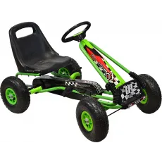 Kart cu pedale Enero Sport Go-Kart 01, Green Kart cu pedale Enero Sport Go-Kart 01, Green