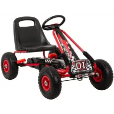 Kart cu pedale Enero Sport Go-Kart 01, Red Kart cu pedale Enero Sport Go-Kart 01, Red