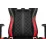 Fotoliu de gaming FunFit Game On RX7, Black / Red