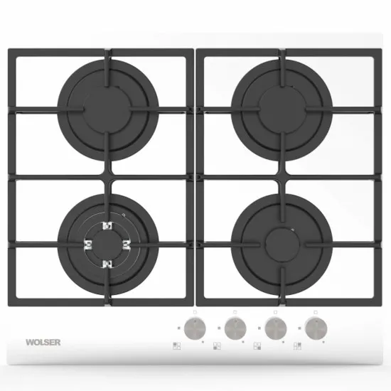 Plită gaz Wolser WL- 6400 GBN White V
