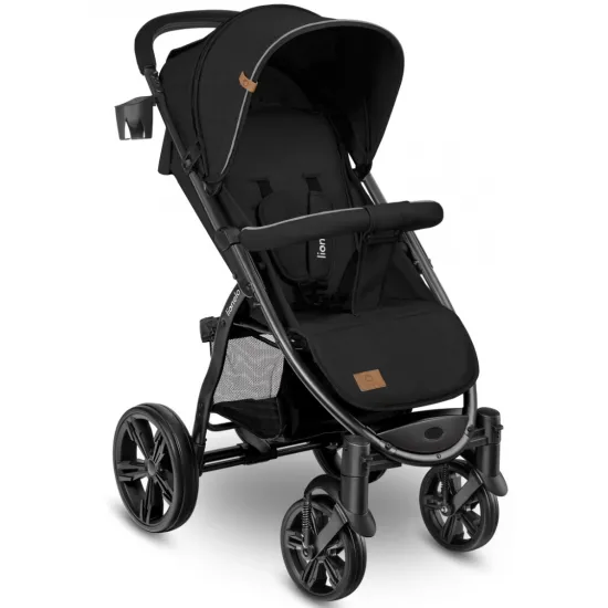 Коляска прогулочная Lionelo Annet Plus Black Carbon