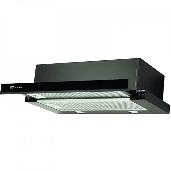 HotÄ? telescipicÄ? Tornado SONDO H 700(60) FG BL Black/Glass (700 m³/h)