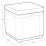 Пуф Keter Cube With Cushion Graphite/Gray