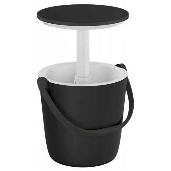 Masă de grădină Keter Go Bar, Graphite/White