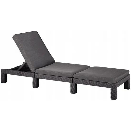 Шезлонг Keter Daytona Deluxe Graphite/Gray