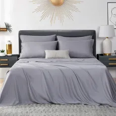 Lenjerie de pat Cottony Satin de Lux Gray Uniton (1 persoana/Satin de Lux) Lenjerie de pat Cottony Satin de Lux Gray Uniton (1 persoana/Satin de Lux)