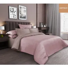Lenjerie de pat Cottony Satin de Lux Mouve Inchis Uniton (2 persoane/Satin de Lux) Lenjerie de pat Cottony Satin de Lux Mouve Inchis Uniton (2 persoane/Satin de Lux)