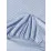 Lenjerie de pat Cottony Stripe Satin Light Blue (1 persoana/Satin de Lux)