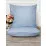 Lenjerie de pat Cottony Stripe Satin Light Blue (1 persoana/Satin de Lux)