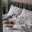 Lenjerie de pat Cottony Stripe Satin Light Gray N9 (2 persoane/Satin de Lux)