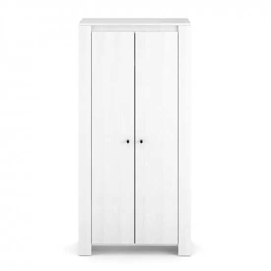 Dulap Fabrik Home Belfort, 95x50.6x197 cm, Frasin alb