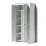 Dulap Fabrik Home Belfort, 95x50.6x197 cm, Frasin alb