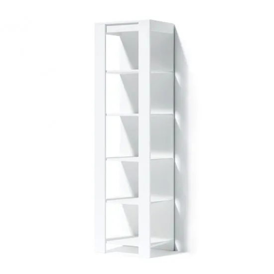 Стеллаж Fabrik Home Belford, 55 см x 197 см x 42 см, Белый ясень