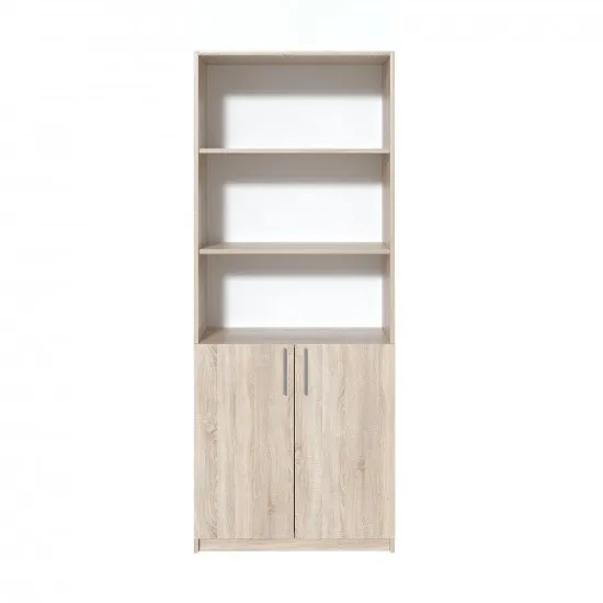 Dulap oficiu FabrikHome Office Line №1 (80 cm), Stejar Sonoma