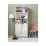 Офисный шкаф FabrikHome Office Line №1 (80 см), Белый ясень