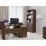 Офисный шкаф FabrikHome Office Line №1 (80 см), Орех тёмный