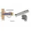 Dulap oficiu FabrikHome Office Line №4 (80 cm), Stejar Sonoma