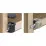 Dulap oficiu FabrikHome Office Line №4 (80 cm), Stejar Sonoma