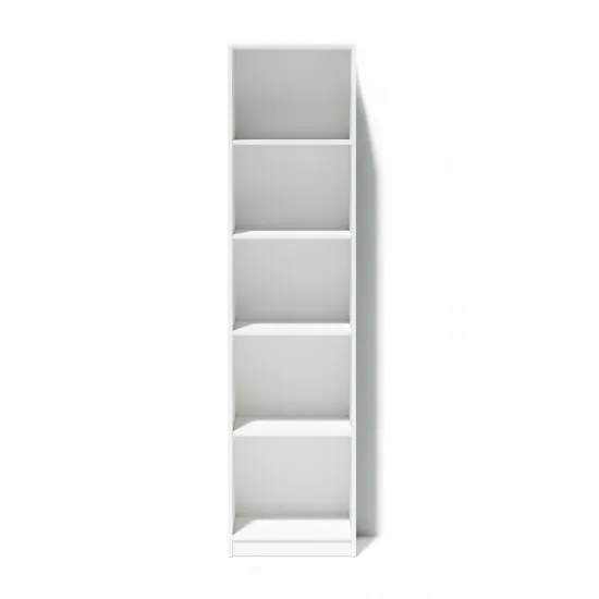 Raft Fabrik Home Office Line №5, 50x38x200 cm Frasin alb