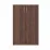 Dulap oficiu FabrikHome Office Line №8 (80 cm), Nuc inchis