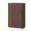 Dulap oficiu FabrikHome Office Line №8 (80 cm), Nuc inchis