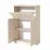 Dulap oficiu FabrikHome Office Line №9 (80 cm) cu compartiment de bar, Oak Sonoma