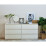Comodă Fabrik Home Havana 3, 80x38,6x79 cm, Frasin alb