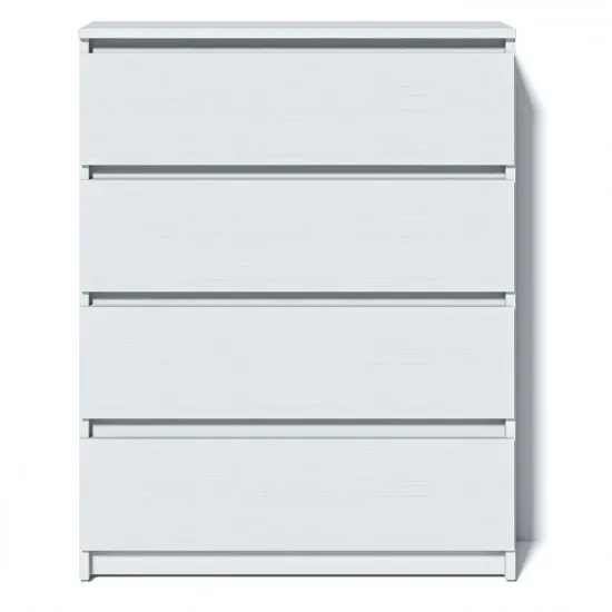 Комод FabrikHome Havana 4 (80 см), Белый ясень